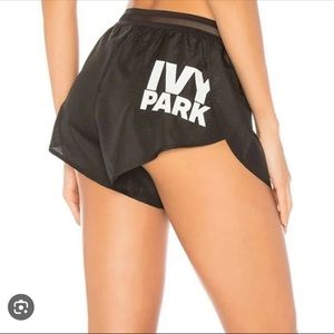 IVY PARK black shorts